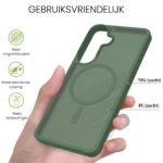 Solidenz FrostMag Samsung Galaxy S26 Plus hoesje – Groen - 1