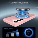 Solidenz FrostMag Samsung Galaxy S26 Plus hoesje – Roze - 3