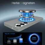 Solidenz FrostMag Samsung Galaxy S26 hoesje – Titanium - 3