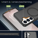 Solidenz FrostMag Samsung Galaxy S26 hoesje – Zwart - 2