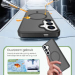 Solidenz FrostMag Samsung Galaxy S26 hoesje – Zwart - 4