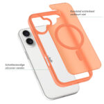 Solidenz FrostMag iPhone 17 hoesje – Oranje - 1