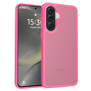 Solidenz Frosted Samsung Galaxy A27 hoesje - Fel roze