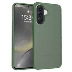 Solidenz Frosted Samsung Galaxy A57 hoesje - Groen