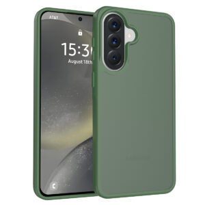 Solidenz Frosted Samsung Galaxy A27 hoesje - Groen