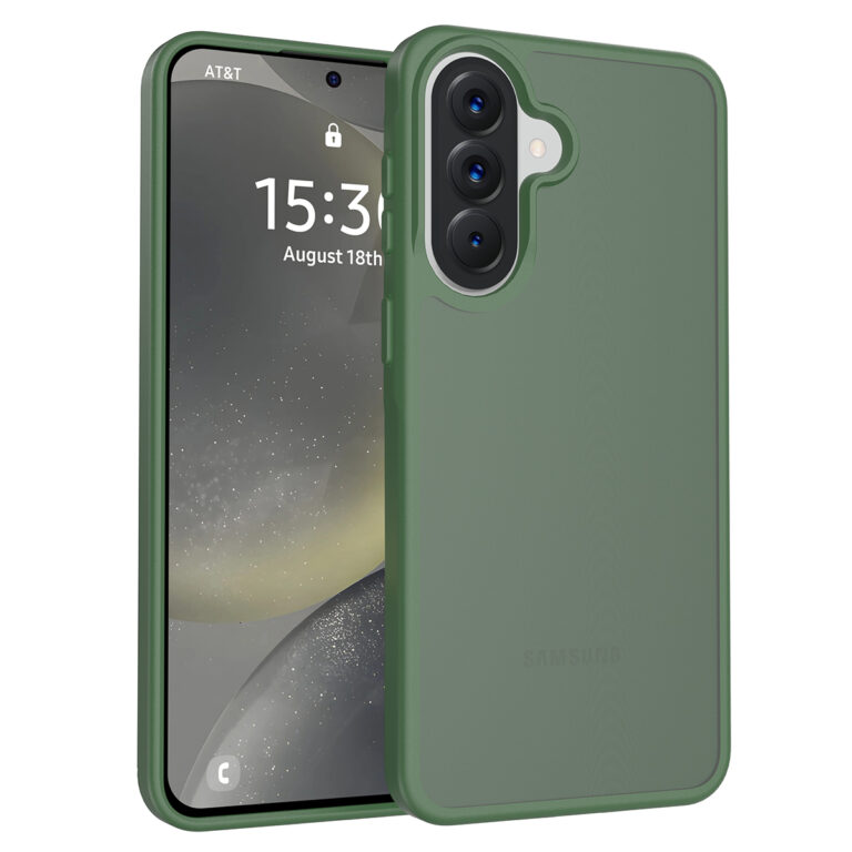 Solidenz Frosted Samsung Galaxy A27 hoesje - Groen