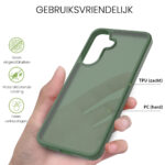 Solidenz Frosted Samsung Galaxy A57 hoesje – Groen - 1