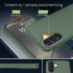 Solidenz Frosted Samsung Galaxy A57 hoesje – Groen - 2