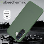 Solidenz Frosted Samsung Galaxy A57 hoesje – Groen - 3