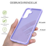 Solidenz Frosted Samsung Galaxy A57 hoesje – Lavendel - 1