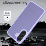 Solidenz Frosted Samsung Galaxy A57 hoesje – Lavendel - 3