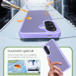 Solidenz Frosted Samsung Galaxy A57 hoesje – Lavendel - 4