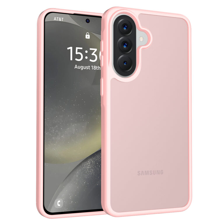 Solidenz Frosted Samsung Galaxy A27 hoesje - Roze