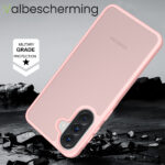 Solidenz Frosted Samsung Galaxy A57 hoesje – Roze - 3