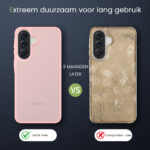 Solidenz Frosted Samsung Galaxy A57 hoesje – Roze - 5