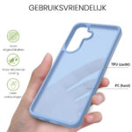 Solidenz Frosted Samsung Galaxy A57 hoesje – Sierra blauw - 1
