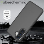 Solidenz Frosted Samsung Galaxy A57 hoesje – Zwart - 3