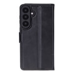 Solidenz Moda Book Samsung Galaxy S26 Plus echt leren hoesje – Zwart - 1