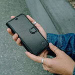 Solidenz Moda Book Samsung Galaxy S26 Plus echt leren hoesje – Zwart - 5