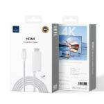 WIWU Type-C naar HDMI kabel (4K@60Hz) – 100W PD Fast Charge & Projectie Kabel – 1.8 M – Wit - 6