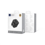WiWU 25W universele adapter voor oplader – Geschikt voor EU/US/UK/AU – Zwart - 9