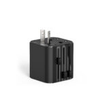 WiWU 25W universele adapter voor oplader – Geschikt voor EU/US/UK/AU – Zwart - 6