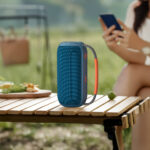 WiWU Bluetooth speaker Thunder H6 – TWS stereo – Blauw - 7