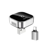 WiWU Carplay Adapter - Draadloze Carplay Dongle - Zilver