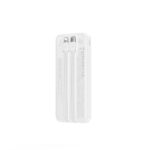 WiWU Powerbank 10000mAh 2-in-1 kabel Type-C en Lightning – Digital display – Wit - 3
