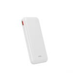 WiWU Powerbank 10000mAh 4-in-1 kabel Type-C, Micro-USB, USB-A en Lightning – Snelladen – Wit - 4