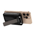 WiWU Powerbank 10000mAh – Type-C en Lightning kabel – Met kickstand – Digital display – Zwart - 3