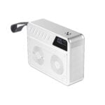 WiWU Powerbank 60000mAh – 3x USB-A en 2x Type-C ingang – Snelladen voor laptop, tablet, telefoon – Zilver - 1