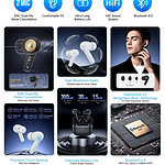 WiWU T28 ENC draadloze oordopjes – Wit - 3