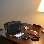 WiWU Pro Reis Tas – voor Telefoon – Met vingerscan vergrendeling – Zwart - 2