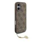 Guess 4G Charm MagSafe Hoesje iPhone 17 – Bruin - 2