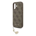 Guess 4G Charm MagSafe Hoesje iPhone 17 – Bruin - 3