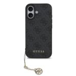 Guess 4G Charm MagSafe Hoesje iPhone 17 – Grijs - 1