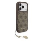 Guess 4G Charm MagSafe Hoesje iPhone 17 Pro – Bruin - 2