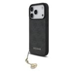 Guess 4G Charm MagSafe Hoesje iPhone 17 Pro - Grijs