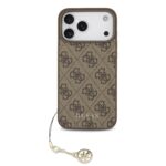 Guess 4G Charm MagSafe Hoesje iPhone 17 Pro Max – Bruin - 1
