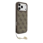 Guess 4G Charm MagSafe Hoesje iPhone 17 Pro Max – Bruin - 2