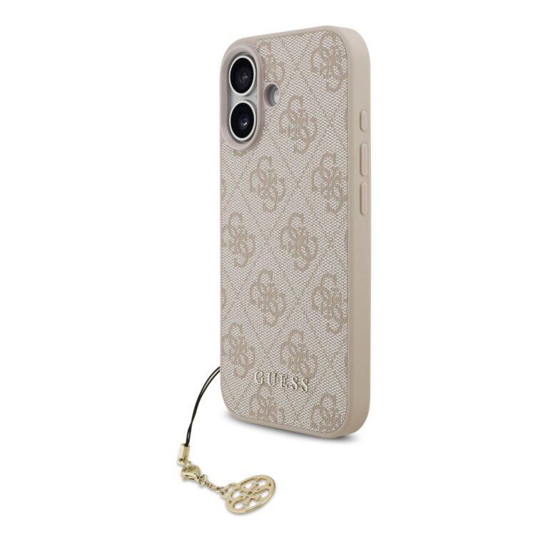 Guess 4G Charm MagSafe Hoesje iPhone 17 - Roze