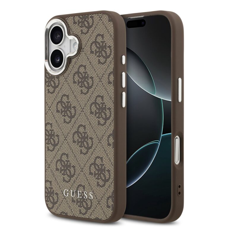 Guess 4G MagSafe Hoesje iPhone 17 - Bruin