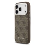Guess 4G MagSafe Hoesje iPhone 17 Pro – Bruin - 1
