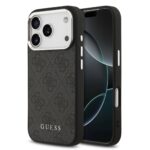 Guess 4G MagSafe Hoesje iPhone 17 Pro - Zwart