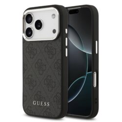 Guess 4G MagSafe Hoesje iPhone 17 Pro - Zwart