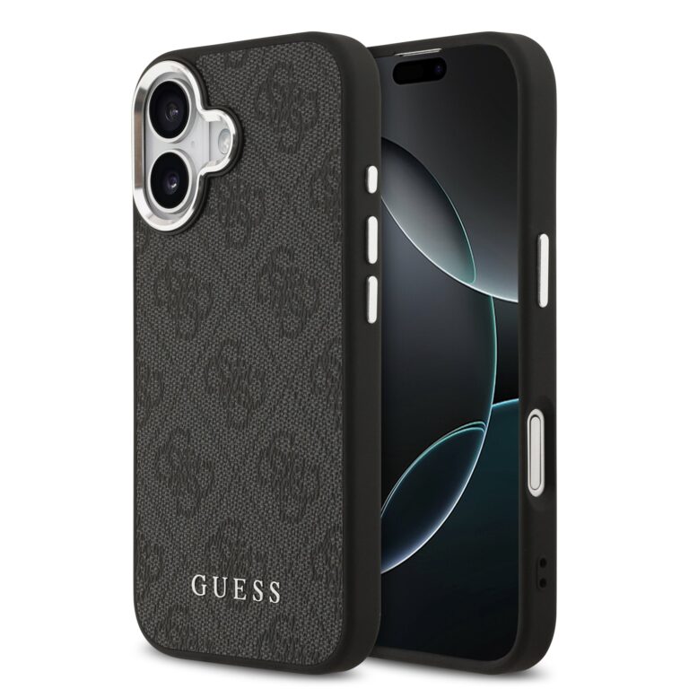 Guess 4G MagSafe Hoesje iPhone 17 - Zwart
