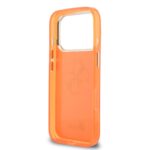 Guess IML 4G Script Metal Logo Hoesje iPhone 17 Pro Max – Oranje - 5