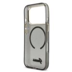 Guess IML Glitter Script Strap MagSafe Hoesje iPhone 17 Pro – Zwart - 4