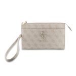 Guess PU 4G Metal Logo Handtas – Roze - 1